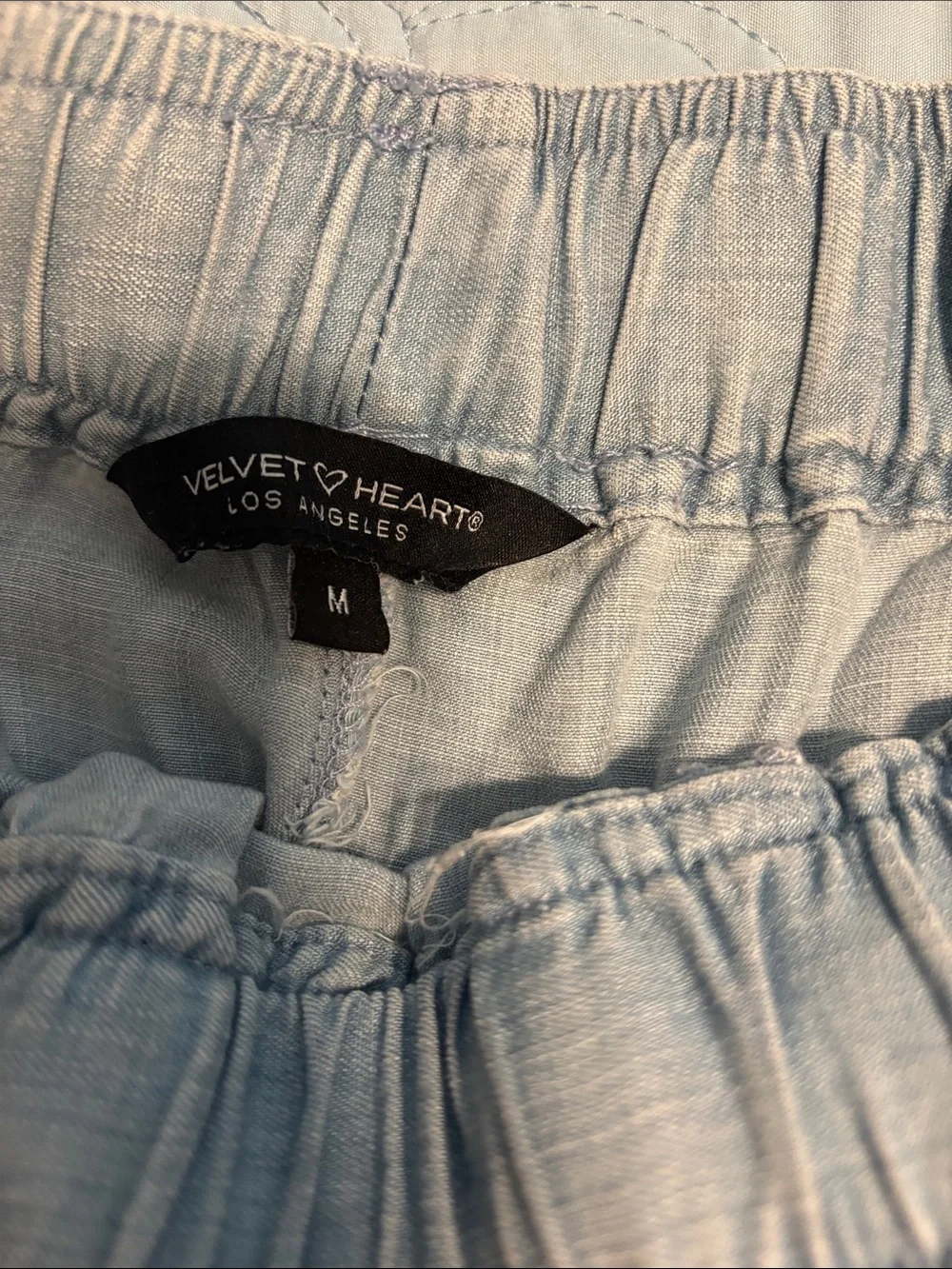 Velvet Hearts Tencel Cargo Denim Pants - Picture 3 of 9